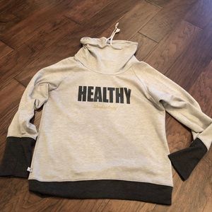 Beachbody cowl neck HEALTHY shirt